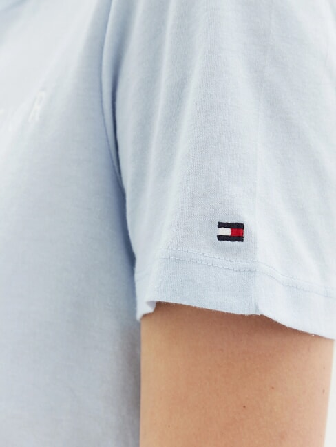 TH 1985 T-shirt en coton bleu venteux - T-shirt