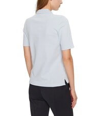 TOMMY HILFIGER TH 1985 polo &agrave; manches courtes pour femmes bleu venteux - chemise polo - 2