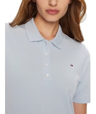 TOMMY HILFIGER TH 1985 polo &agrave; manches courtes pour femmes bleu venteux - chemise polo - 3