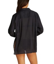 TOMMY HILFIGER TH Chemise pour femme en modal et viscose noir - Chemises - 2