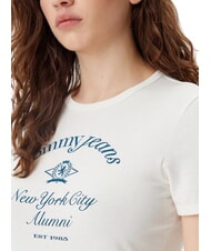 TOMMY HILFIGER NYC RINGER T-shirt &agrave; manches courtes coupe ajust&eacute;e blanc ancien - T-shirt - 3