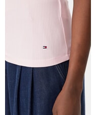 TOMMY HILFIGER TH D&eacute;bardeur rose clair - T-shirt - 3