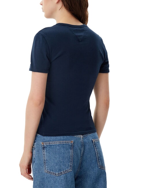 NYC RINGER T-shirt &agrave; manches courtes coupe ajust&eacute;e marine nuit noire - T-shirt