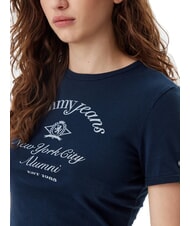 TOMMY HILFIGER NYC RINGER T-shirt &agrave; manches courtes coupe ajust&eacute;e marine nuit noire - T-shirt - 3