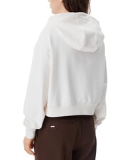 TOMMY HILFIGER SCRIPT LOGO Sweat &agrave; capuche coupe d&eacute;contract&eacute;e - Sweat-shirts pour femmes