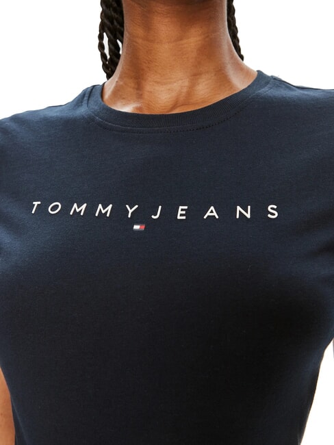 SCRIPT LOGO T-shirt &agrave; manches courtes marine nuit noire - T-shirt