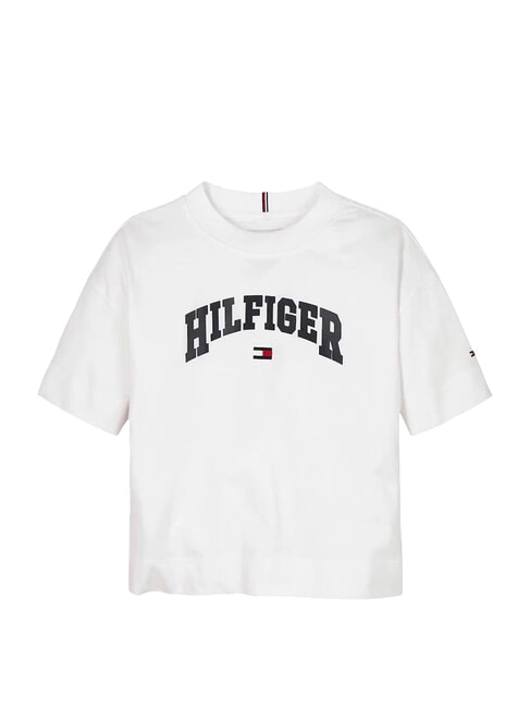 KIDS BIMBA T-shirt &agrave; manches courtes coupe d&eacute;contract&eacute;e blanc - Tee-shirt enfant