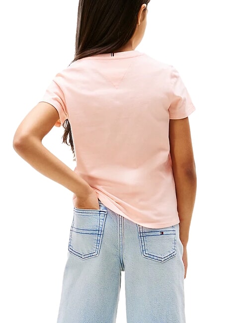 KIDS BIMBA T-shirt &agrave; manches courtes coupe ajust&eacute;e glace corallienne - Tee-shirt enfant