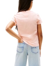 TOMMY HILFIGER KIDS BIMBA T-shirt &agrave; manches courtes coupe ajust&eacute;e glace corallienne - Tee-shirt enfant - 2