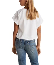 TOMMY HILFIGER KIDS BIMBA T-shirt &agrave; manches courtes avec logo en relief - Tee-shirt enfant