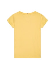 TOMMY HILFIGER KIDS BIMBA T-shirt &agrave; manches courtes avec des boucles citronnelle - Tee-shirt enfant - 5