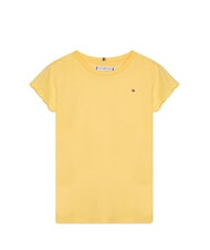 TOMMY HILFIGER KIDS BIMBA T-shirt &agrave; manches courtes avec des boucles citronnelle - Tee-shirt enfant - 4