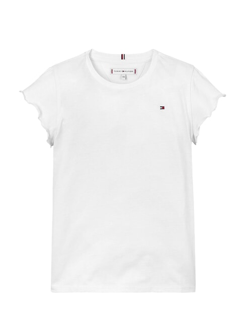 KIDS BIMBA T-shirt &agrave; manches courtes avec des boucles blanc - Tee-shirt enfant