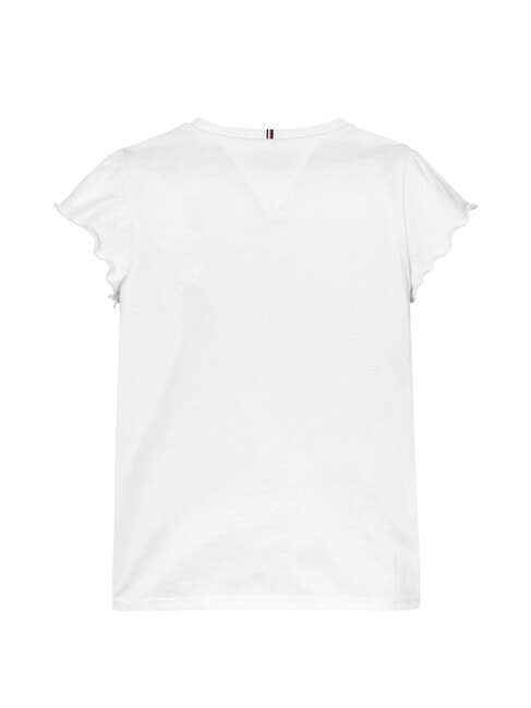KIDS BIMBA T-shirt &agrave; manches courtes avec des boucles blanc - Tee-shirt enfant