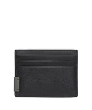 TOMMY HILFIGER TH HARDWARE porte-cartes en cuir le noir - Portefeuilles Homme - 2