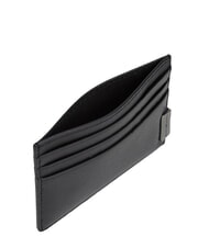 TOMMY HILFIGER TH HARDWARE porte-cartes en cuir le noir - Portefeuilles Homme - 3