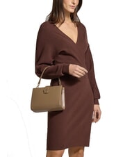 TOMMY HILFIGER TH HERITAGE Sac bandouli&egrave;re, avec bandouli&egrave;re taupe nordique - Sacs pour Femme - 4