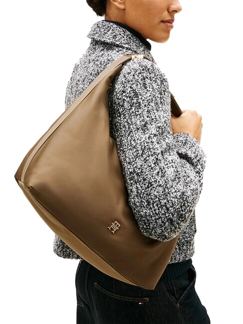 TH GO sac bandouli&egrave;re taupe nordique - Sacs pour Femme