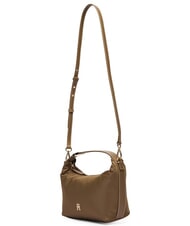 TOMMY HILFIGER TH GO Mini sac bandouli&egrave;re, avec bandouli&egrave;re taupe nordique - Sacs pour Femme - 3