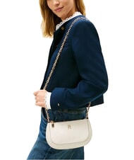 TOMMY HILFIGER TH GLAM Sac bandouli&egrave;re, avec bandouli&egrave;re mousseline - Sacs pour Femme - 4
