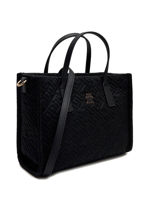 TH CITY Sac &agrave; main avec bandouli&egrave;re le noir - Sacs pour Femme