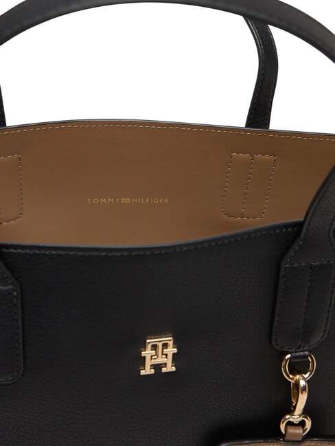 TH ICON Sac &agrave; main avec bandouli&egrave;re le noir - Sacs pour Femme