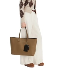 TOMMY HILFIGER TH ICON Sacoche avec pochette taupe nordique - Sacs pour Femme - 5