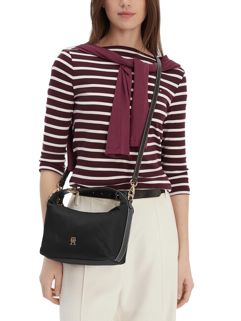 TH GO Mini sac bandouli&egrave;re, avec bandouli&egrave;re le noir - Sacs pour Femme