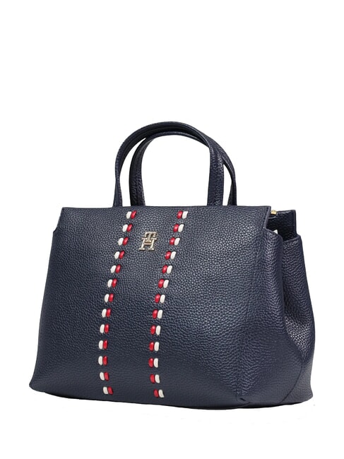 TH TIMELESS Sac &agrave; main avec bandouli&egrave;re bleu de l'espace - Sacs pour Femme