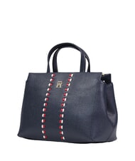 TOMMY HILFIGER TH TIMELESS Sac &agrave; main avec bandouli&egrave;re bleu de l'espace - Sacs pour Femme - 2