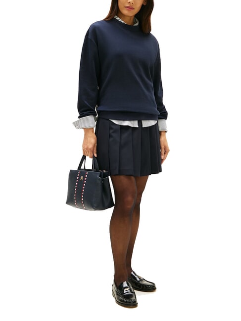 TH TIMELESS Sac &agrave; main avec bandouli&egrave;re bleu de l'espace - Sacs pour Femme