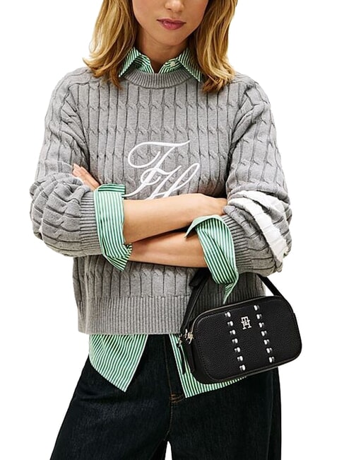 TH TIMELESS Mini sac bandouli&egrave;re le noir - Sacs pour Femme