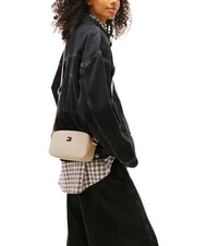 TOMMY HILFIGER TJ DAILY ELEVATED Micro sac bandouli&egrave;re Sable du Golfe - Sacs pour Femme - 4