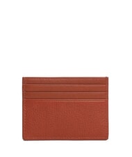 TOMMY HILFIGER TH CORP porte-cartes en cuir plat cognac d'hiver - Portefeuilles Homme - 2