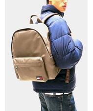 TOMMY HILFIGER TJ ESS DAILY Sac &agrave; dos dune sombre - Sacs &agrave; dos pour l'&Eacute;cole & les Loisirs - 4