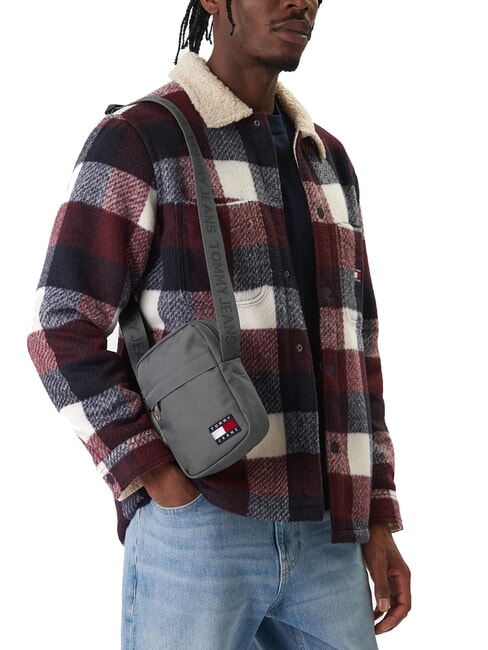 TJ ESS DAILY sac bandouli&egrave;re centre-ville gris - Sacs en Bandouli&egrave;res pour Homme