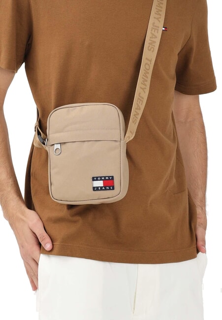 TJ ESS DAILY sac bandouli&egrave;re dune sombre - Sacs en Bandouli&egrave;res pour Homme