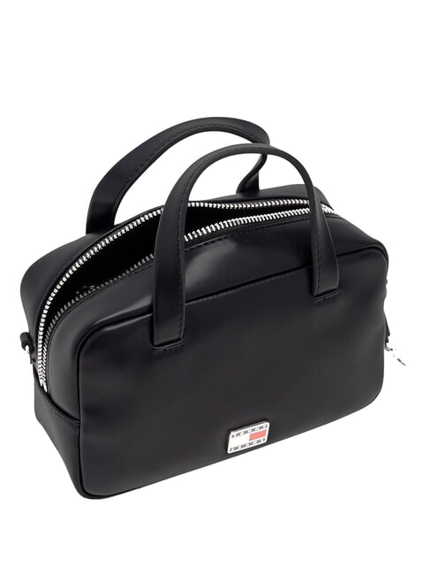 TJ CITY Mini sac &agrave; main avec bandouli&egrave;re le noir - Sacs pour Femme