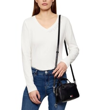 TOMMY HILFIGER TJ CITY Mini sac &agrave; main avec bandouli&egrave;re le noir - Sacs pour Femme - 5