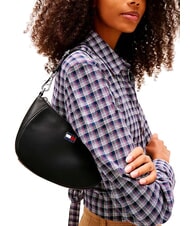 TOMMY HILFIGER TJ DAILY ELEVATED sac bandouli&egrave;re le noir - Sacs pour Femme - 4