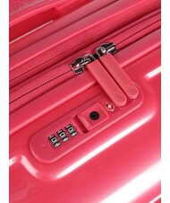 MANDARINA DUCK LOGODUCK+ METAL  Chariot moyen, extensible framboise - Valises Rigides - 4