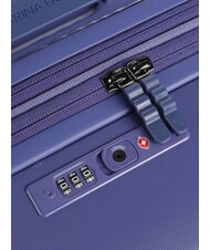 MANDARINA DUCK FLYDUCK Chariot &agrave; bagages &agrave; main extensible Skipper bleu - Valises cabine - 4