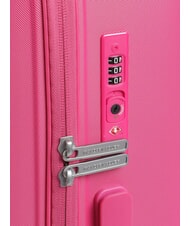 MANDARINA DUCK D-DROP 2.0 Chariot de taille moyenne rose framboise - Valises Rigides - 4