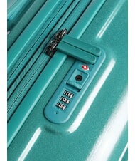 MANDARINA DUCK LOGODUCK Chariot moyen, extensible vert paillet&eacute; - Valises Rigides - 6