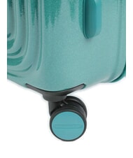 MANDARINA DUCK LOGODUCK Chariot moyen, extensible vert paillet&eacute; - Valises Rigides - 7