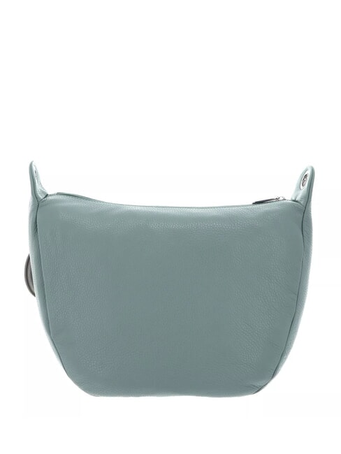Mellow Sac &agrave; bandouli&egrave;re, en cuir vert iceberg - Sacs pour Femme