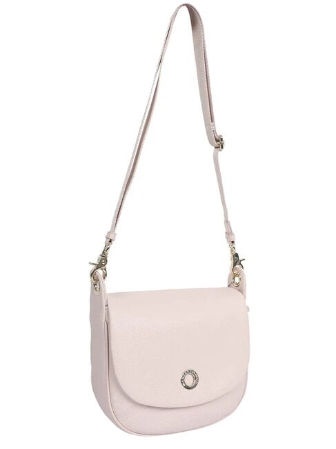 MELLOW Mini sac &agrave; bandouli&egrave;re en cuir rose bonbon - Sacs pour Femme