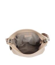 MANDARINA DUCK MELLOW LEATHER Sac bandouli&egrave;re en cuir taupe chaud - Sacs pour Femme - 4