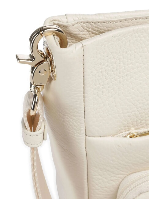 MELLOW LEATHER Sac bandouli&egrave;re Hobo amande - Sacs pour Femme