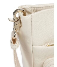 MANDARINA DUCK MELLOW LEATHER Sac bandouli&egrave;re Hobo amande - Sacs pour Femme - 3